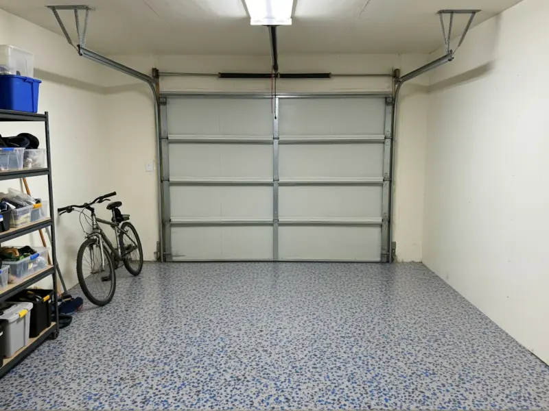 In a garage — ANVIL Arc Blue